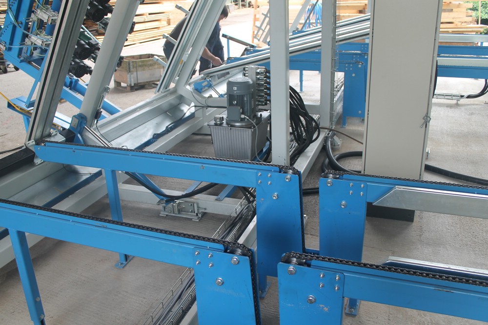 Paltec with automatic handling